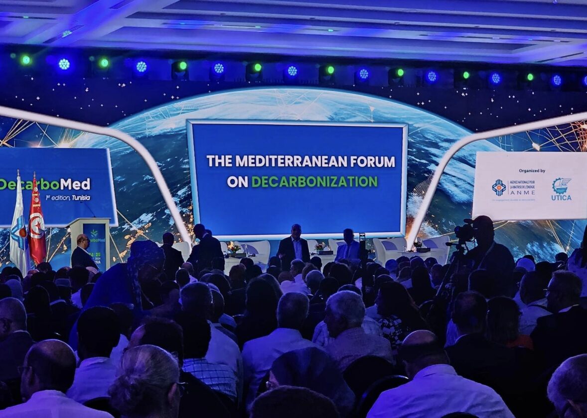 Our participation in  forum for decarbonization in the Mediterranea DecarboMed